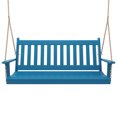 thumbnail image 1 of Keystone Amish Co. 4 Foot Franklin Porch Swing, Carribean Blue, 1 of 9