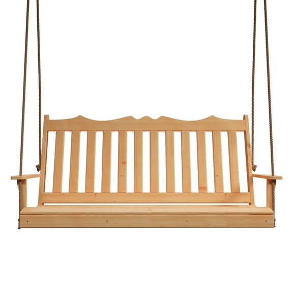 Keystone Amish Co. 5 Foot York Porch Swing, Unfinished