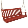 thumbnail image 1 of Keystone Amish Co. 6 Foot Franklin Porch Swing, Red, 1 of 9