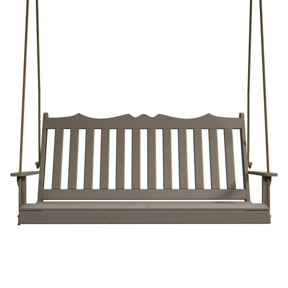 Keystone Amish Co. 6 Foot York Porch Swing, Olive Grey