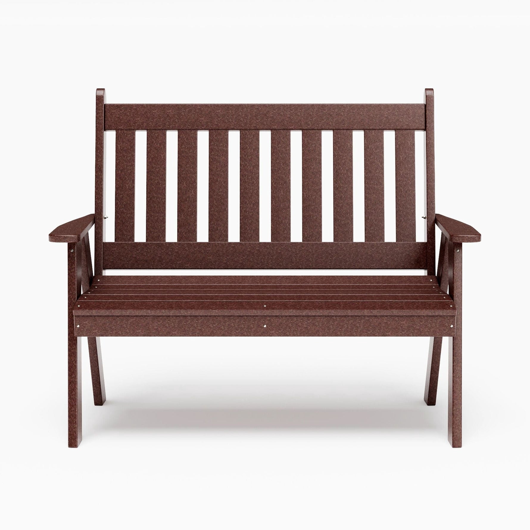 Keystone Amish Co. Franklin Poly Composite Garden Bench, 5-Foot, Tudor ...
