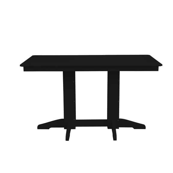 Keystone Amish Co. Poly Composite Counter Table, 5-Foot, Black