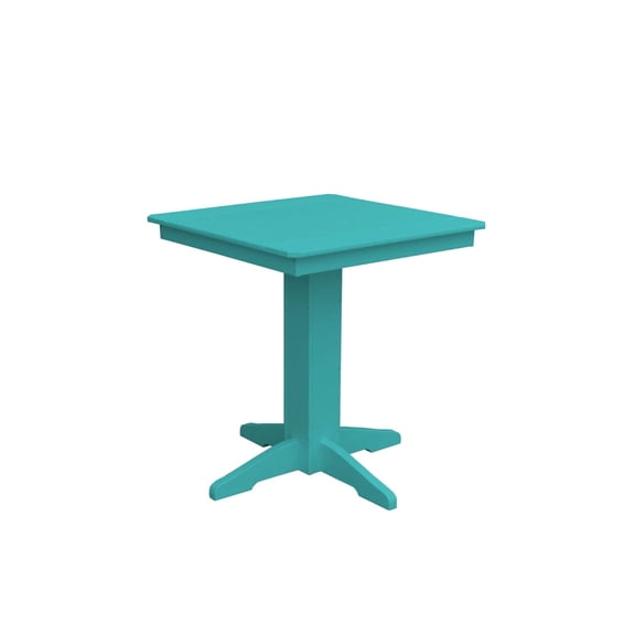 Keystone Amish Co. Poly Composite Square Counter Table, 33 in., Aruba