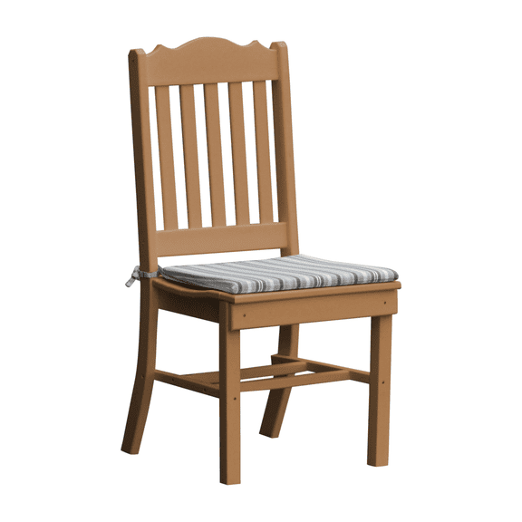 Keystone Amish Co. Royal Poly Composite Dining Chair, Cedar