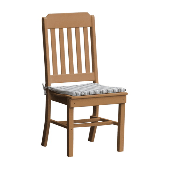 Keystone Amish Co. Traditional Poly Composite Dining Chair, Cedar