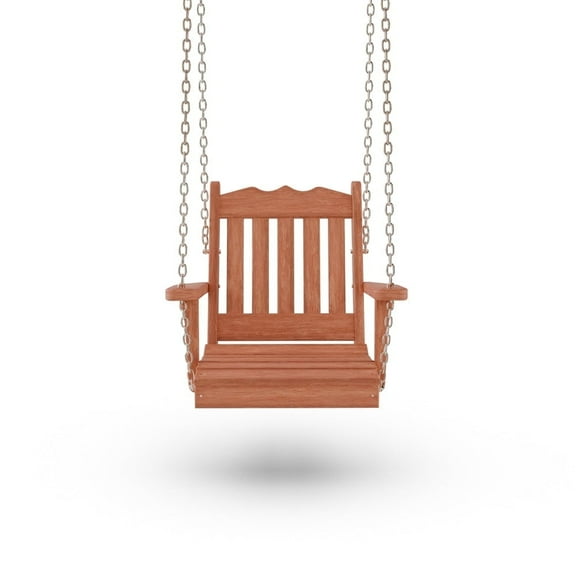 Keystone Amish Co. York Red Cedar Swing Chair, Cedar Stain