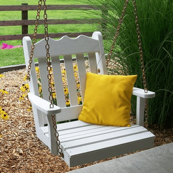 Keystone Amish Co. York Swing Chair, Unfinished