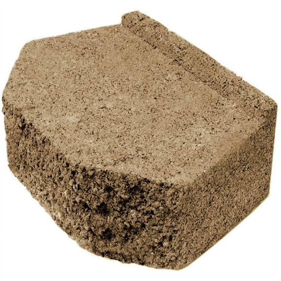 Keystone Arborstone 12" x 4" x 8" Tan Concrete Garden Wall Block