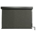 thumbnail image 1 of Keystone Fabrics PVC Outdoor Patio Sun Shade with Valance 6ft Wide (Dark Brown), 1 of 10