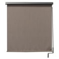 thumbnail image 1 of Keystone Fabrics Premium Outdoor Patio Sun Shade with Valance 4ft Wide (Light/Dark Brown), 1 of 10