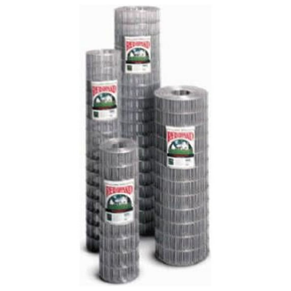 Keystone Galvanized Welded Wire Fencing, Steel and Wire, 48' x 50'., 2" x 4" Mesh