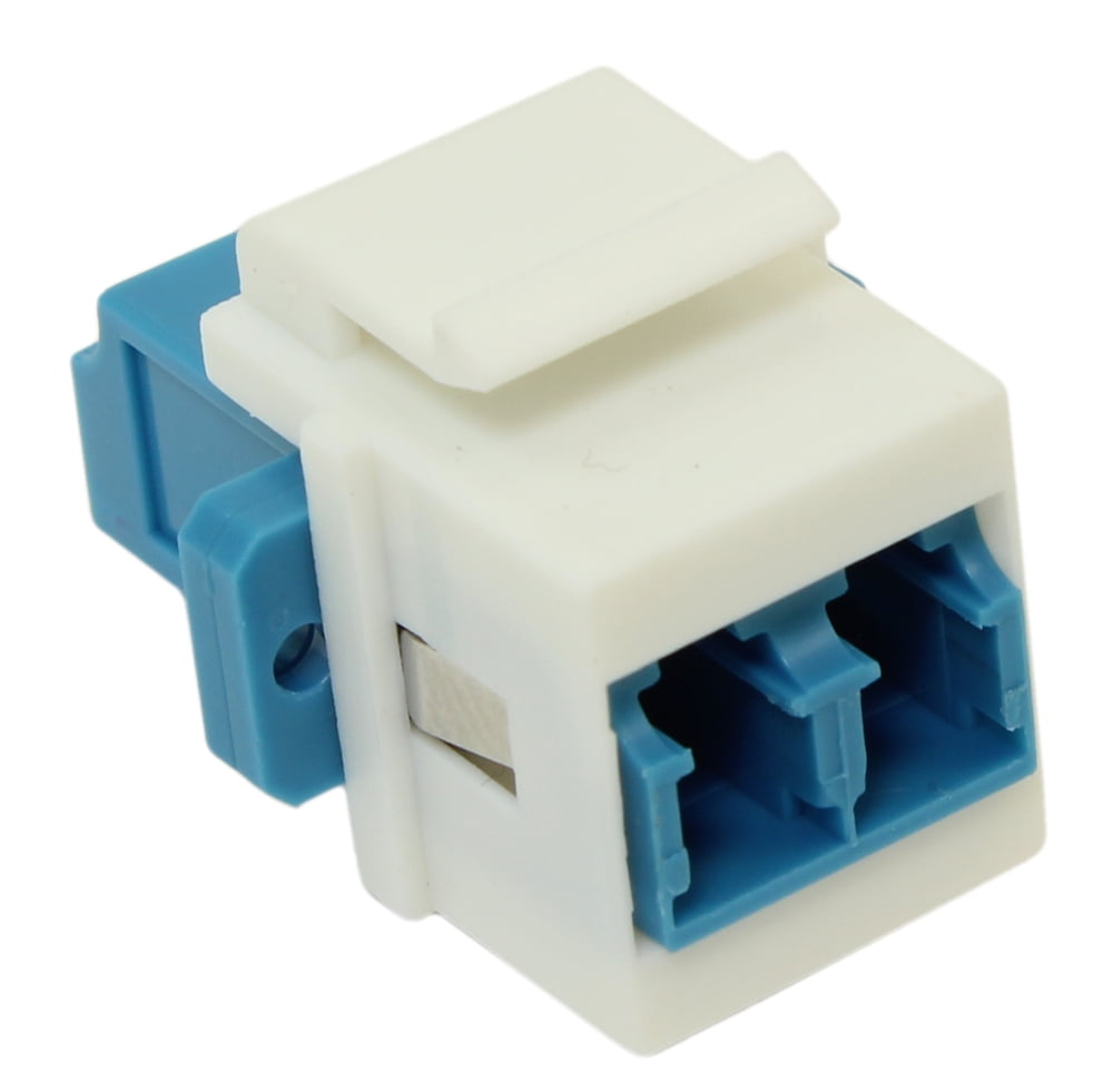 Keystone Jack - Fiber Optic LC Type (9/125, 50/125) OM2/3/4 - Walmart.com