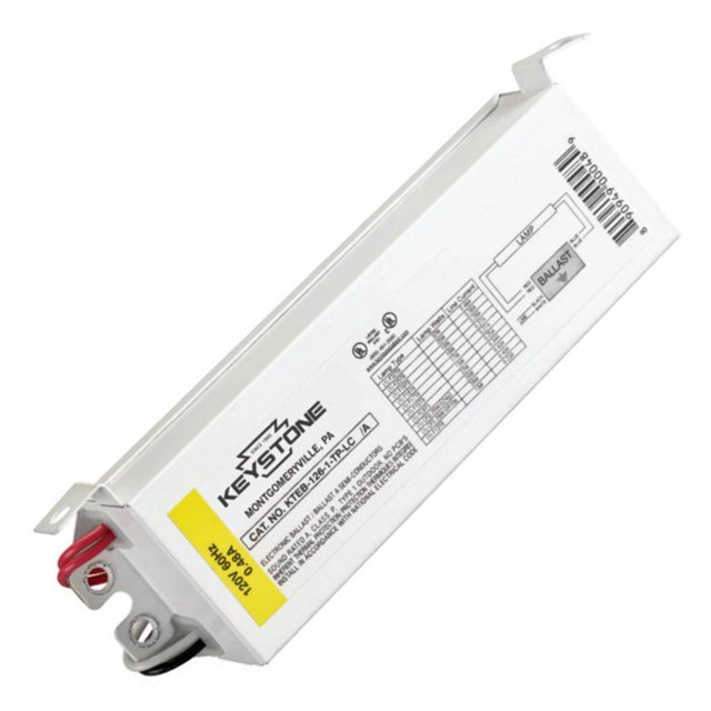 Keystone KTEB1261TPLC Fluorescent Ballast, 1Lamp, F32T8, 32W T8