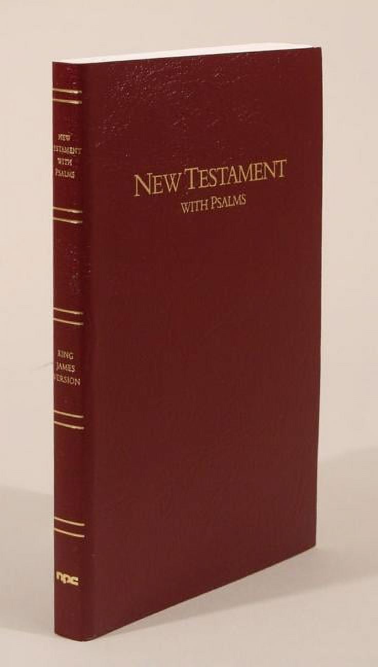 Keystone Large Print New Testament with Psalms-KJV - Walmart.com