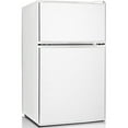 thumbnail image 1 of Keystone New Standard 3.1 Cu. ft. 18.5 in W Compact Standard Door Refrigerator/Freezer, White, KSTRC312CW, 1 of 8