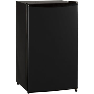 Keystone New Standard Door 3.3 Cu. ft. Compact Refrigerator with Freezer, Black, KSTRC331DB