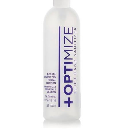 Keystone Optimize Thick Hand Sanitizer, 16oz (Pack of 5)