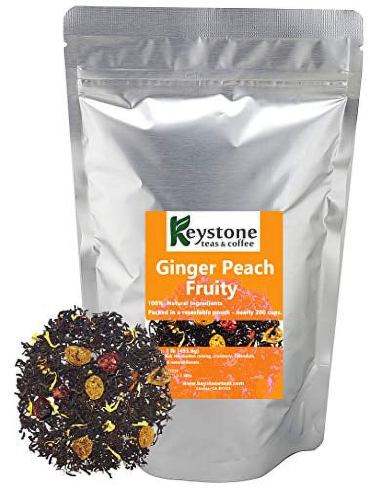 Bulk Tea (Ginger Peach Fruity, 8 Oz)