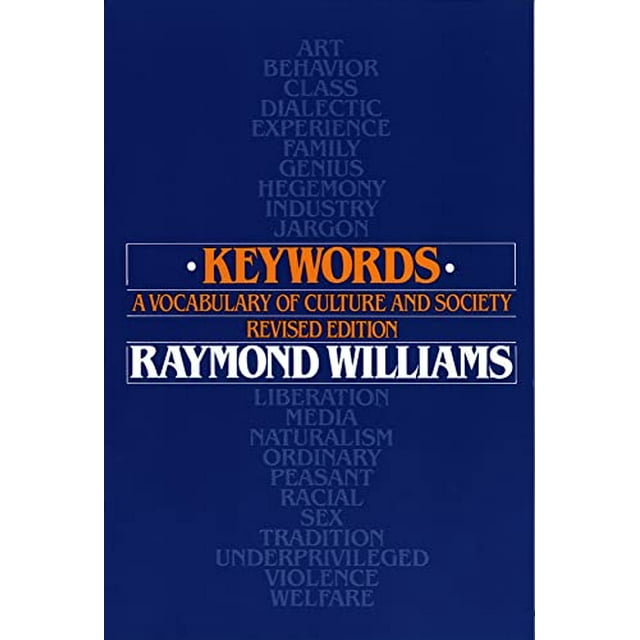 PreOwned Keywords A Vocabulary of Culture and Society Paperback