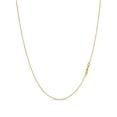 thumbnail image 1 of Kezef 18K Gold Plated Sterling Silver .7mm Sturdy Thin Box Chain Necklace Nickel Free Made in Italy 24" inch, 1 of 7