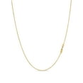 thumbnail image 1 of Kezef 18K Gold Plated Sterling Silver .7mm Sturdy Thin Box Chain Necklace Nickel Free Made in Italy 28" inch, 1 of 7