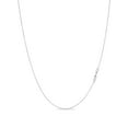 thumbnail image 1 of Kezef 925 Sterling Silver Box Chain Necklace .7mm Sturdy Thin Nickel Free Made in Italy 20" inch, 1 of 7