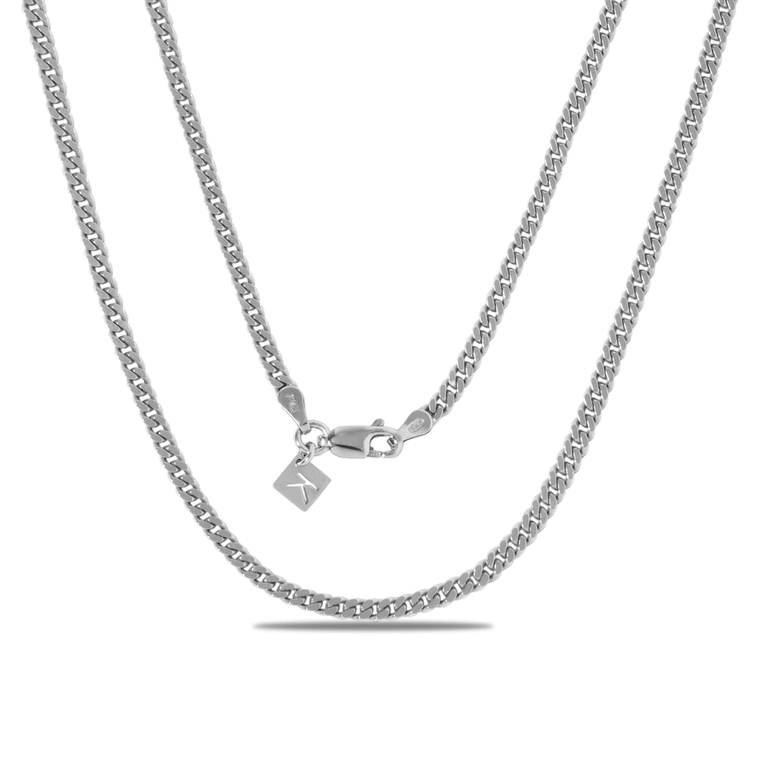 Customer reviews for Kezef Silver Chain Necklace for Men & Women