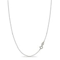 thumbnail image 1 of Kezef Silver Chain Necklace for Women, 925 Sterling Silver 1mm Cable Chain, 24 Inch, Spring-Ring Clasp, Made in Italy, 1 of 7