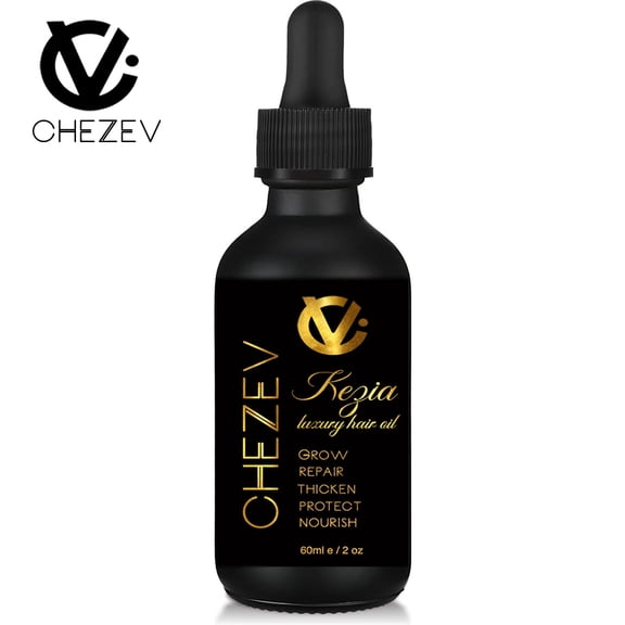 Kezia Luxury Hair Oil for Hair Growth, Repair, & Nourishment - Men and Women - 100% Natural, Paraben & Sulfate Free - 1.7oz