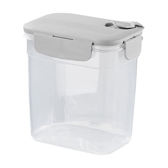 Kezqiaxn Airtight Food Storage Container Cats Dog Food Storage Container, Bpa-Frees, Pet Food Storage Containers for Rice, Grain, Pet Food, Flour Kitchen Storage