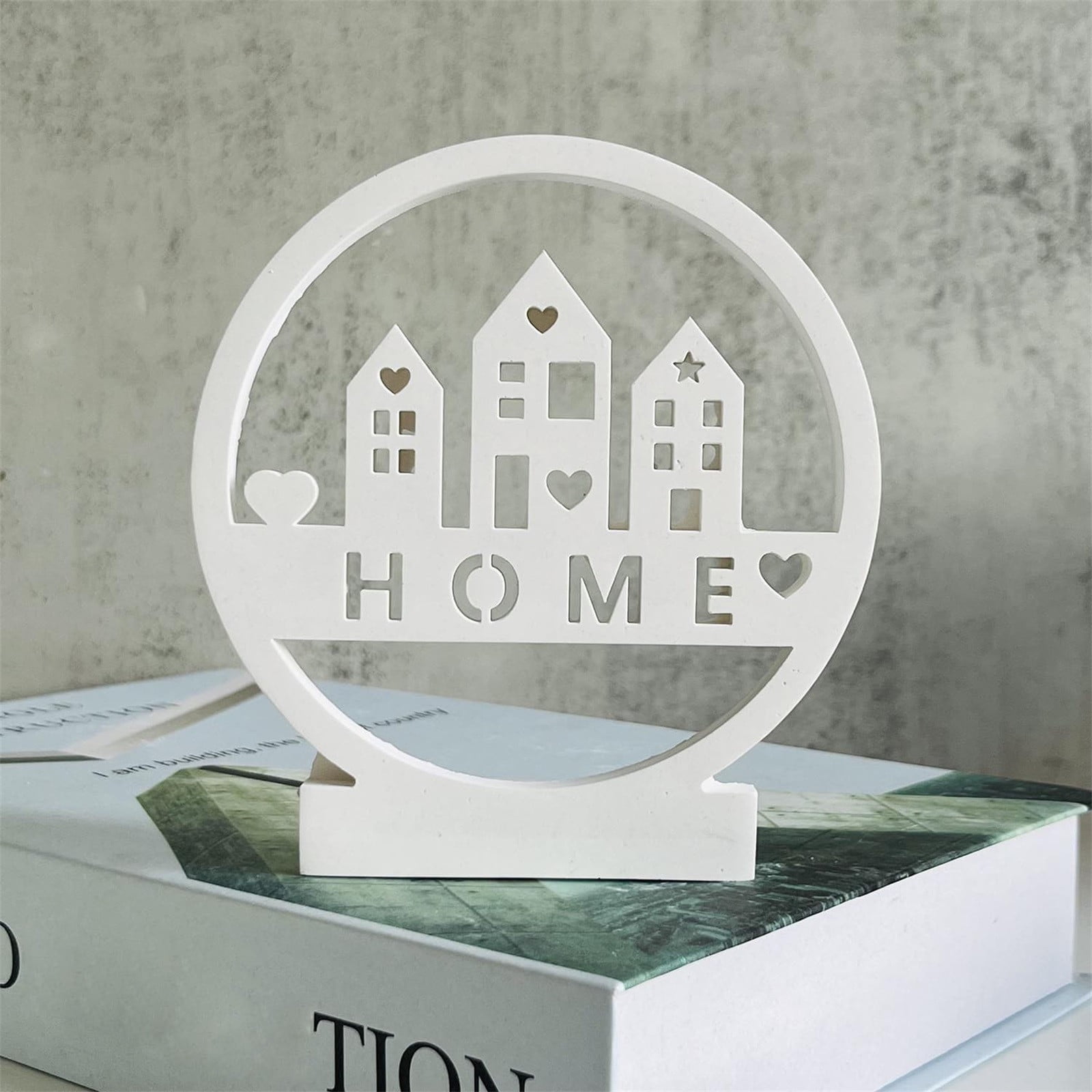 Kezqiaxn Baking Molds Molds Casting Molds Candle House Houses Candle