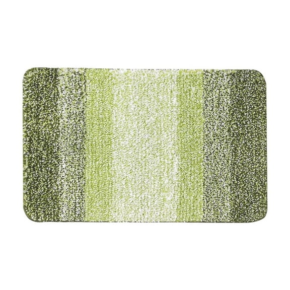 Kezqiaxn Bathroom Rugs Indoor Door Mat Non Slip Absorbent Dirt Trapper Entrance Mat Washable Inside Floor Mat Sturdy Soft Entry Doormats for Entryway Green