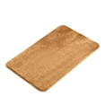 thumbnail image 1 of Kezqiaxn Bathroom Rugs Living Room Bedroom Straight Plush Carpet Floor Mats Bathroom Absorbent Non-Slip Mats Kitchen Foot Mats Machine Wash Bathroom Rugs for Bath Tub and Shower Brown, 1 of 8
