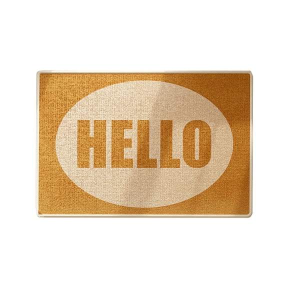 Kezqiaxn Bathroom Rugs Silk Mat for Home Entryway Non Slip Wear Abrasion Customizable Trim Dirt Mud Scraper Doormat