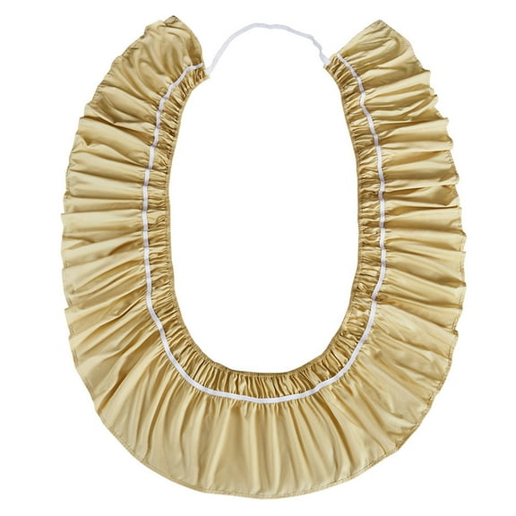 Kezqiaxn Bed Skirt Twin xl Bed Skirts 14.9Inch Drop, Dust Ruffle Bedskirt for Full Size Bed, Elastic Wrap Around Easy To Install Solid Fabric Wrinkle & Fade Resistants Machine Washable Beige