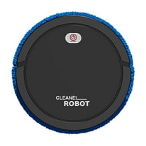 Kezqiaxn Car Vacuum Cleaners Floor Mopping Robot Fully Automatic Wet and Dry Use USB Charging Floor Mopping Machine Household Floor Mopping Machine Black