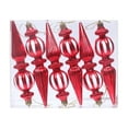 thumbnail image 1 of Kezqiaxn Christmas Baubles, Christmas Balls Ornaments Christmas Tree Decoration Red and White Xmas Hanging Decorations for Christmas Tree Wreath Home Party Wedding Holiday Indoor Outdoor Decor, 1 of 6