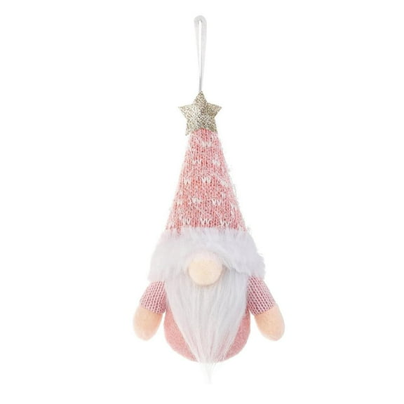 Kezqiaxn Christmas Decorations Ornaments Hanging Gnomes Ornaments, Hand-Made Swedish Plush Gnomes Christmas Decorations Mini Gnomes Scandinavian Santa Ornaments for Holiday Party Home Decor