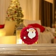 Kezqiaxn Christmas Decorations, Santa Wool Ornaments Mini Christmas