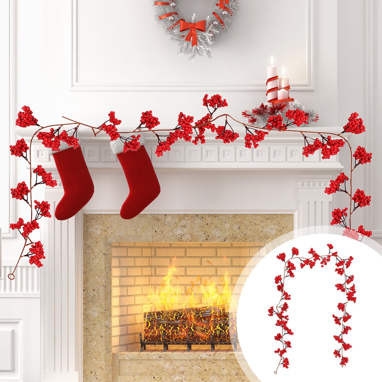 Halloween Boo Ghost Garland - Prestrung Felt Banner With Pompom Balls