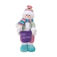 thumbnail image 1 of Kezqiaxn Christmas Gifts for Women, Christmas Plush Toy Doll Santa/Snowman Stuffed Standing Plush Toy Christmas Stuffed Figurine Xmas Home Party Favors Decor for Adults Boy Girl, 1 of 3