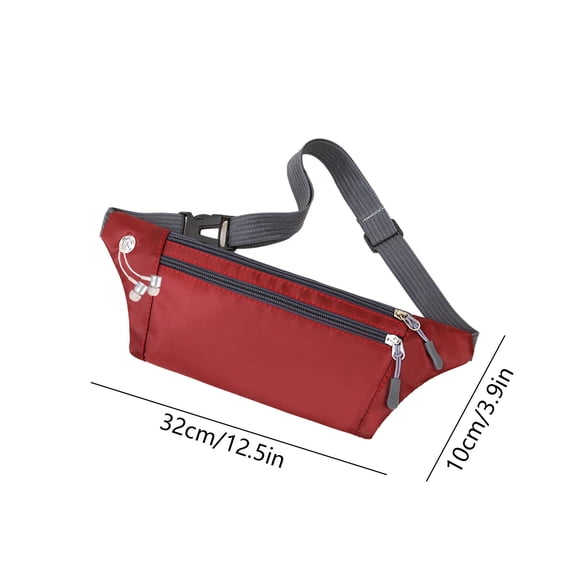 Kezqiaxn Closet Organizers and Storage Fannys Pack for Women Men Fannys Packs Water Proof for Women Crosses Body Belt Bag Bums Bag With 3 Zipper Pockets Plus Size Adjustables Strap for Trave Cycle Run