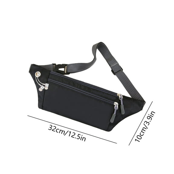 Kezqiaxn Closet Organizers and Storage Fannys Pack for Women Men Fannys Packs Water Proof for Women Crosses Body Belt Bag Bums Bag With 3 Zipper Pockets Plus Size Adjustables Strap for Trave Cycle Run