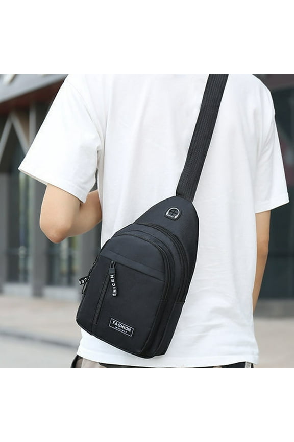 Crossbody Sling Backpack Crossbody Sling Bags, Travel Backpack For Women Hiking Backpack Shopping Camping Outdoor Chest Bag Daypack Small Purses Sling Bag For Women Men Festival Backpack