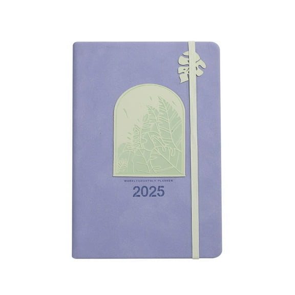 Kezqiaxn Cute Office Supplies Daily Planner Notepad Calendar Planner & Gratitude Journal To Improve Time-Management, Productivity, Vegan Hardcover Organizer Blank Journal Notebook