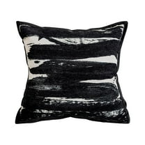 Kezqiaxn Decorative Pillow On Black Pillows for Sofa Living Room Enhancing Back Support Square Pillows, Couch Back Cushion for Bedside Window Black