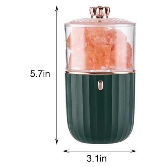 Kezqiaxn Desk Lamp Mini Lamp, Portable and Colorful Glow Light with Scent Aroma Diffuser for Car Camping Outdoor Green