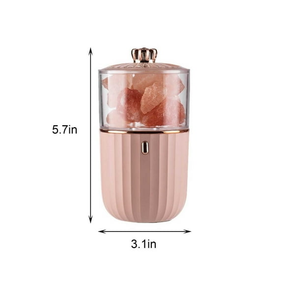 Kezqiaxn Desk Lamp Mini Lamp, Portable and Colorful Glow Light with Scent Aroma Diffuser for Car Camping Outdoor Pink