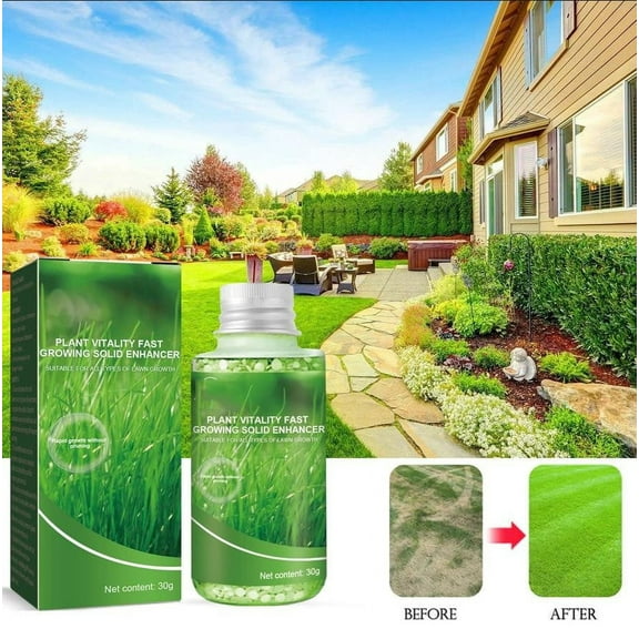 Kezqiaxn Gardening Supplies Fertilizer Nutrients Liquid, Plant Nutrients Flower Potted Lawns Green Leafs Fertilizer Plant Rootes Growth Nutrient Solution 30Ml Green