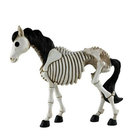 Kezqiaxn Halloween Skeleton Animals Cute Horse Skeletons Resin Animals Skeletons Halloween Decorations Lifelike 6.69x6.1In Educational Toy for Boys, Girls, and Kids Ages 3+